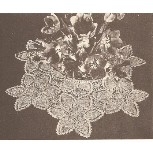 Crochet Doily Pattern 3 Pineapple Favorites