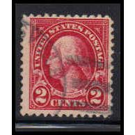 Used 554 2c George Washington Fine K0318