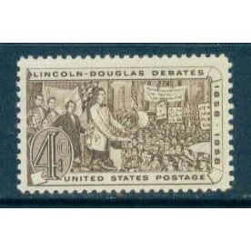 1115 4c Lincoln-Douglas Debate Fine MA0205