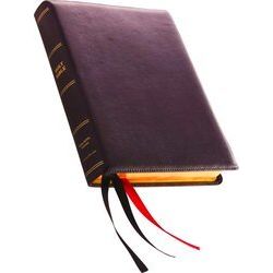 Kjv Holy Bible: Giant Print with 53, 000 Cross References, Black Premium Goatski
