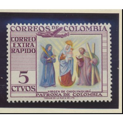 Colombia Stamp Scott #C291, Mint Hinged