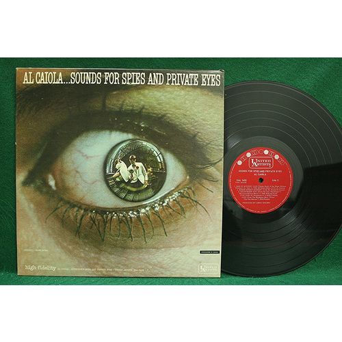 Al Caiola - Sounds For Spies And Private Eyes - UAL 3435 - VG+