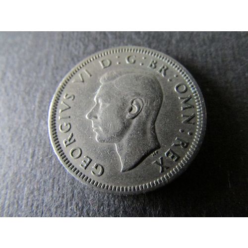 1949 GEORGE VI ENGLISH SHIELD ONE SHILLING FREE POST. C