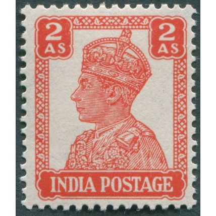 India 1941 2a vermilion SG 270 unused