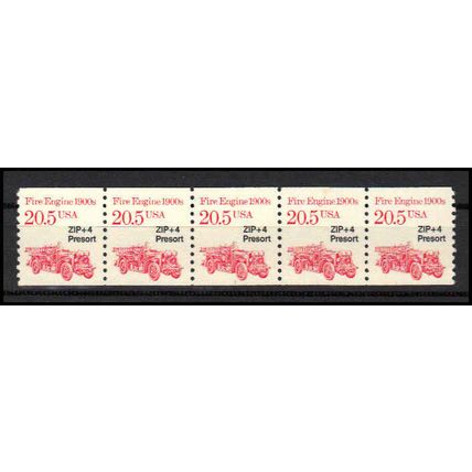 2264 20.5c Fire Engine Fine MNH Dry Gum PNC 1/5 X1129