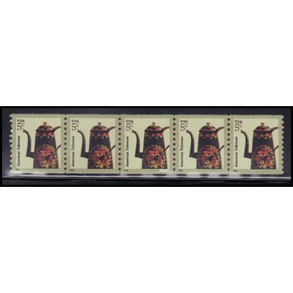 3612 5c Coffee Pot Very Fine MNH PNC S1111111/5 KA8248