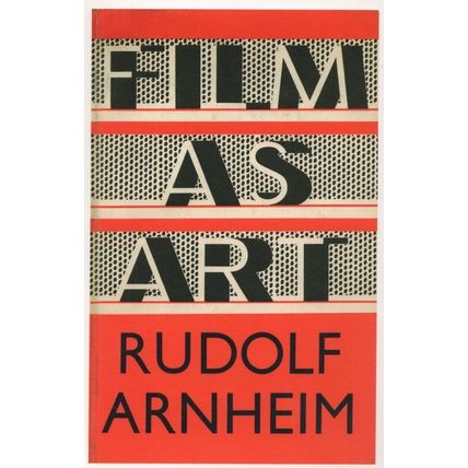 Rudolf Arnheim Film As Art 1958 Book Postcard