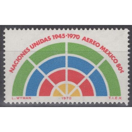 ZAYIX - Mexico C376 MNH United Nations 071522S20M