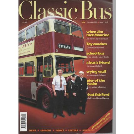 Classic Bus No.104 December 2009 January 2010