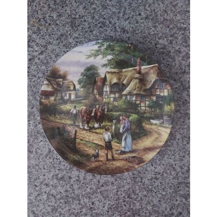 Bradford Exchange - Country Days Collection - Ploughing