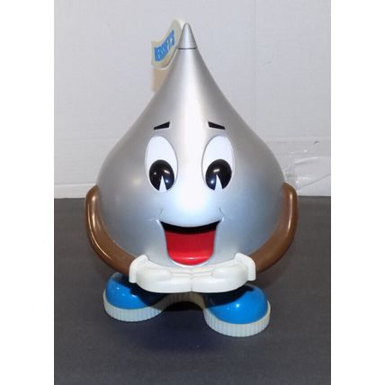 1995 Hershey's Kiss Rotating Candy Dispenser Hershey Candy Dish 10 Inches Tall
