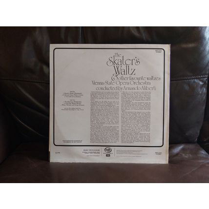 Vienna State Opera Orchestra - The Skater's Waltz (MFP57013) 1972 (LP)