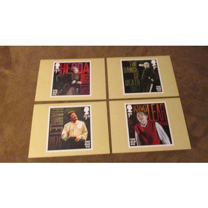 2018 GB PHQ FDC Cover Postcards - The Old Vic Theatre