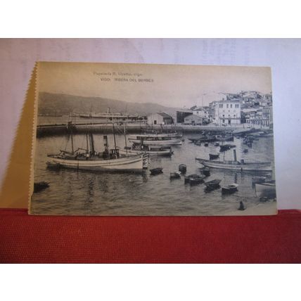 RIBERA DEL BERBES, VIGO, SPAIN unused vintage postcard =
