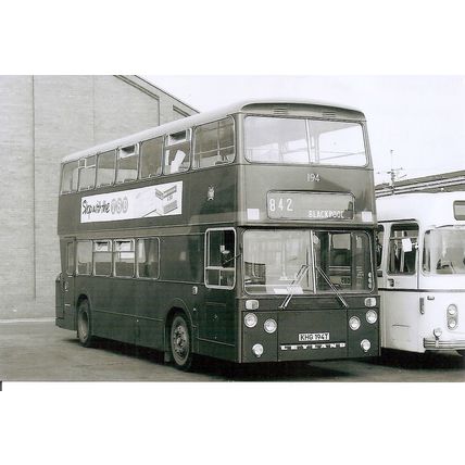 Black & White Photograph of Hyndburn Borough Transport - KHG 194T