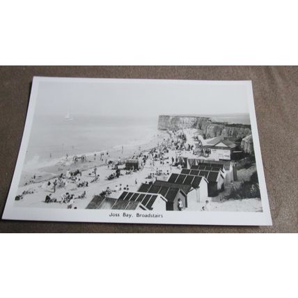 AH&S Real Photo Postcard -Bathing Huts Joss Bay, Broadstairs - Kent