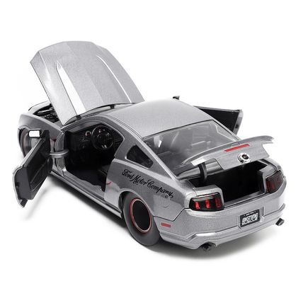 2010 Ford Mustang GT Gray Metallic with Flames "Ford Motor Company" "Bigtime ...