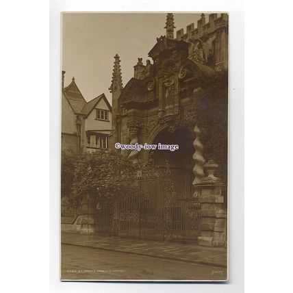Ju1321 - St Mary's Porch , Oxford - Judges postcard 8484