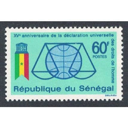 Senegal Declaration of Human Rights 1963 MNH SG#271 MI#276