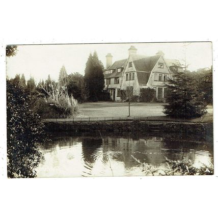 Sussex postcard Abingworth Hall Pulborough
