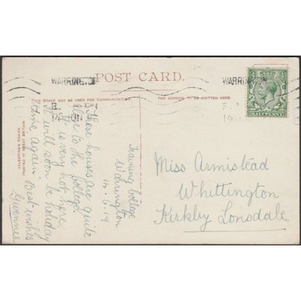 Old Houses, Church Street, Warrington, Lancashire, 1917 - Valentine's Postcard