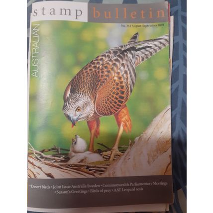 australian stamp bulletin No 261 august sept 2001