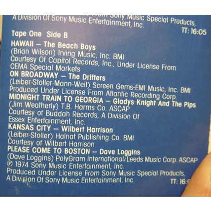 Chrysler Corp. Rediscover America Cassettes 1492-1992 Vol 1 & 2