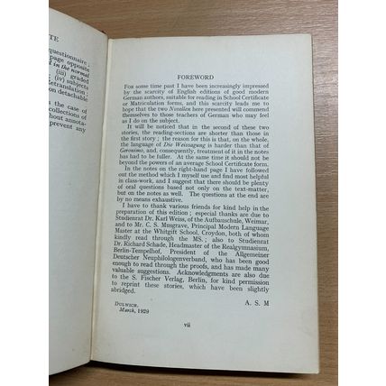1929 "ZWEI TIROLER NOVELLEN" GERMAN HARDBACK BOOK (P3)