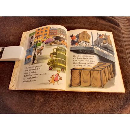 Little Golden Book Seven Little Postmen By Margret W Brown (C) Fine 6.5 1971