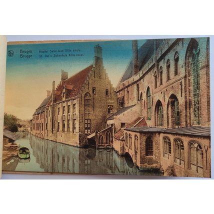 Postcards Bruges, Belgium. Book of 10. Unposted