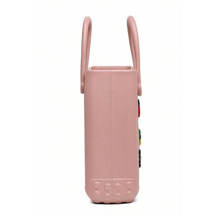 Apricot Pink Waterproof EVA Hollow Tote Bag