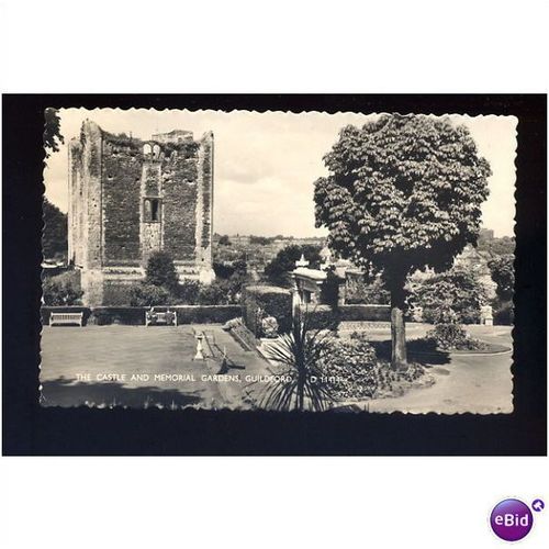 Surrey GUILDFORD Castle & Memorial Gardens Postcard by Norman (D 11414)