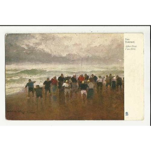 2573 THE TEMPEST (Van Hier) Tuck Oilette Postcard