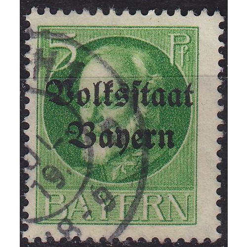 GERMANY Bayern Bavaria [1919] MiNr 0117 A ( O/used )