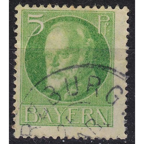 GERMANY Bayern Bavaria [1916] MiNr 0112 A ( O/used )