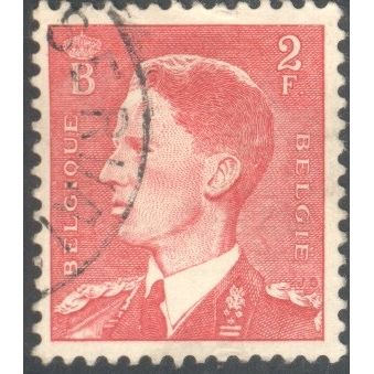 Belgium 1936 - SG762 - 2f violet - King Leopold 111 - used 8