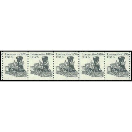 1897Av 2c Locomotive Fine MNH Dry Gum PNC 8/5 P0486