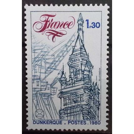 FRANCE: 1980 Fed. of French Philatelic Societies Congress Dunkirk: SG2369 MNH