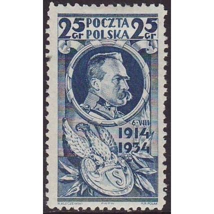 Poland 1934 SG 299 LMM (E-859)