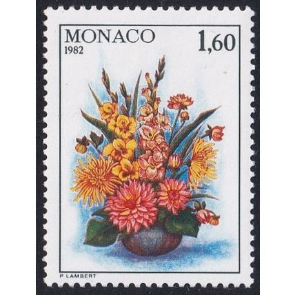 Monaco 1982 SG 1593 UMM - Flora/Flowers (E-840 (4))