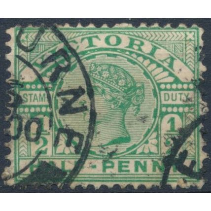 QV: ½d - Victoria 1899 - Used Hinged / Thin - SG 356