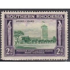 Southern Rhodesia 1940 2d Fort Victoria SG 56 L/M/Mint