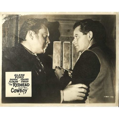 THE REDHEAD AND THE COWBOY Glenn Ford, Rhonda Fleming (1950) F-O-H Stills (6)