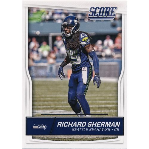 2016 Score Football 289 Richard Sherman Seattle Seahawks