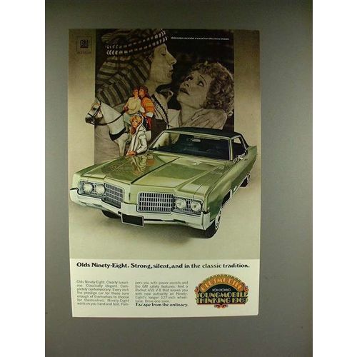 1968 Oldsmobile Ninety-Eight Car Ad
