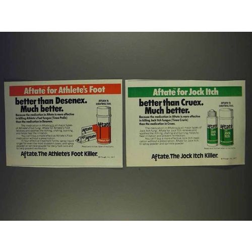 1977 Aftate for Athlete's Foot & Aftate Jock Itch Ad