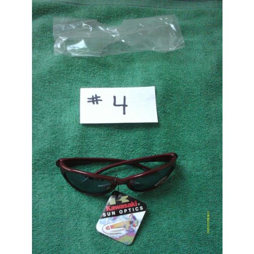Kawasaki Sun Optics Sport Sunglasses Polycarbonate Frame Max UV Protection NWT#4