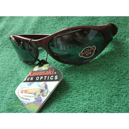 Kawasaki Sun Optics Sport Sunglasses Polycarbonate Frame Max UV Protection NWT#4