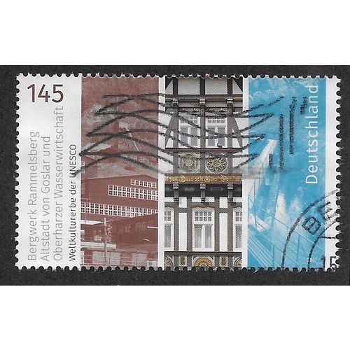 GER 2017 €1.45 'UNESCO WORLD HERITAGE' FINE USED (EBID59-518)