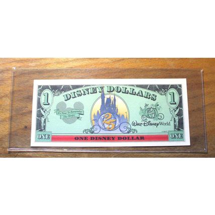 1997 DISNEY DOLLAR -Mint Condition - SERIES "A"
